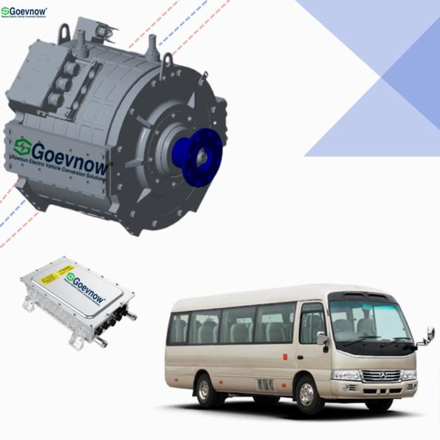 Strong power car tool 100kw 2500Nm direct drive motor controller for hybrid truck city bus electric