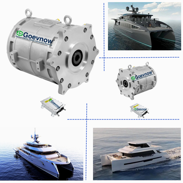 Speed tool electric inboard motor drive system 380v 34kw 68kw waterproof for yacht jet rolling