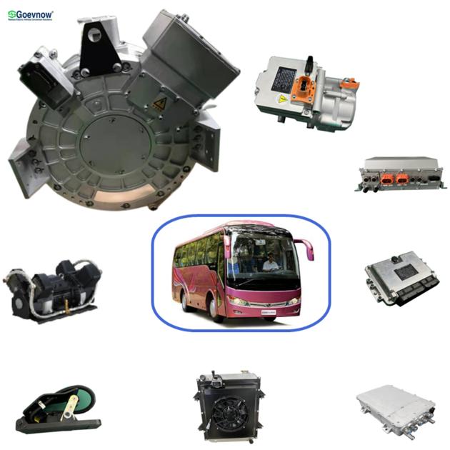 Goevnow 70Kw 120Kw ac motor ev conversion kit PDU BMS VCU diagnostic tool for city passenger bus