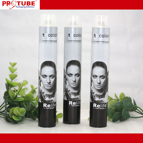 Cosmetic Tube Aluminum Hair Dye Tube Packaging