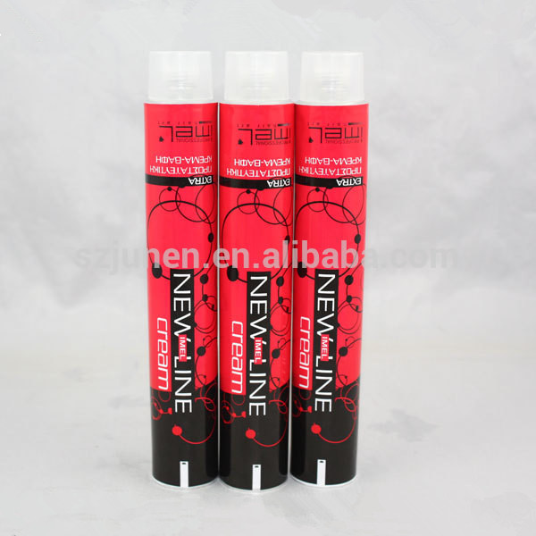 Soft Hair Color Cream Aluminum Packaging Tube