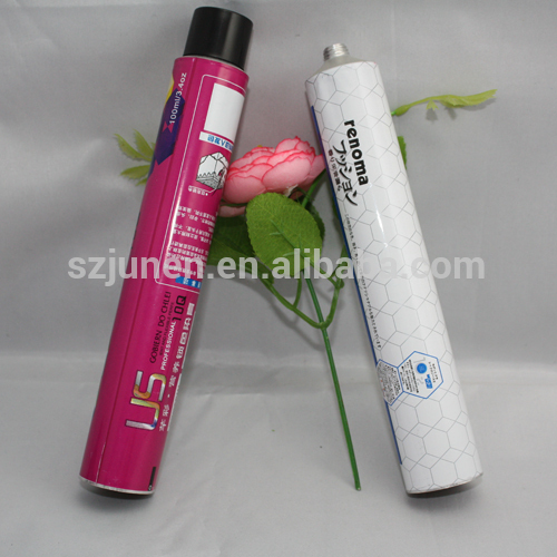 Eco-friendly Offset Printing Hair Color Cream Tube