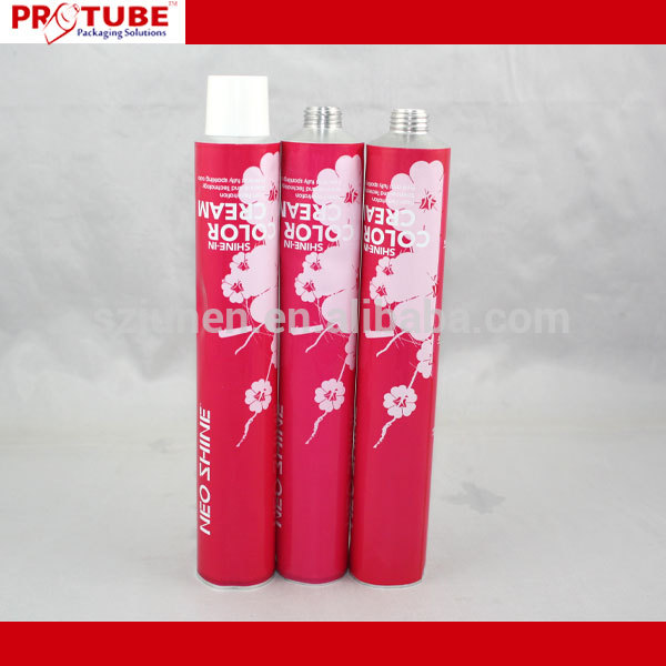Aluminium Hair Dye Tube