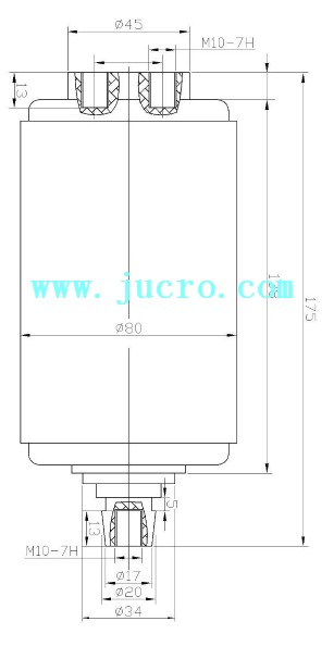 JTD 12kv 1250A 20KA Vacuum Interrupter