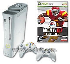 Xbox 360 - NCAA Football 07 Bundle