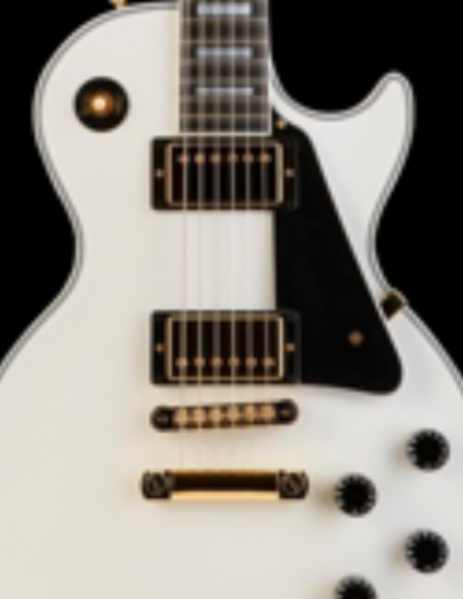 Custom 2015 Les Paul Custom Electric Guitar Alpine White