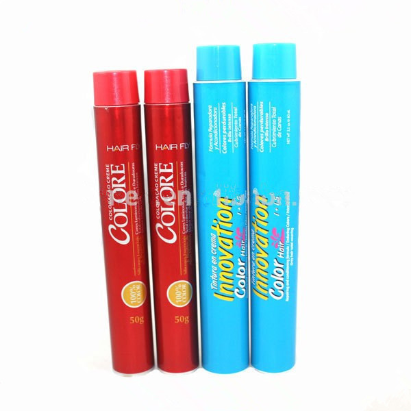 Soft Aluminum Hair Dye Packaging Tube