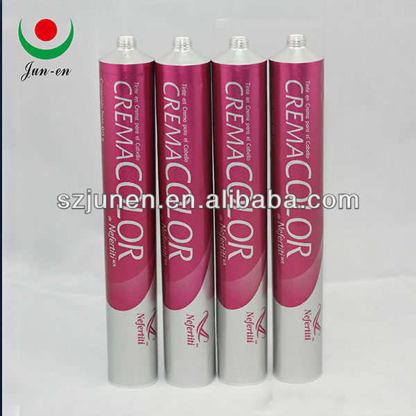 Aluminum Hair Dye Packaging Tube