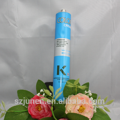 Personalized Aluminum Hair Color Dye Tube