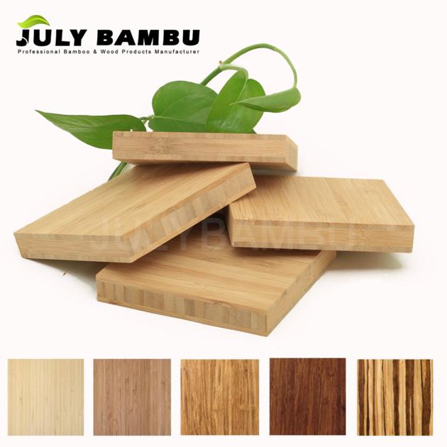 Bamboo laminated solid wood table top wood cabinet table kitchen counter top