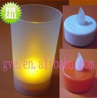 2013 LED christmas decorative lights glass-Candle light