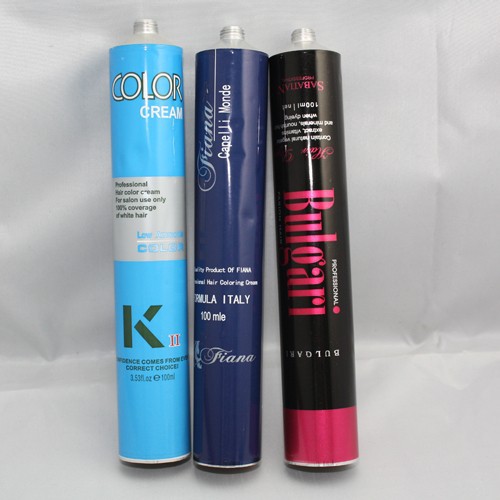 Soft Aluminum Hair Dye Packaging Tube