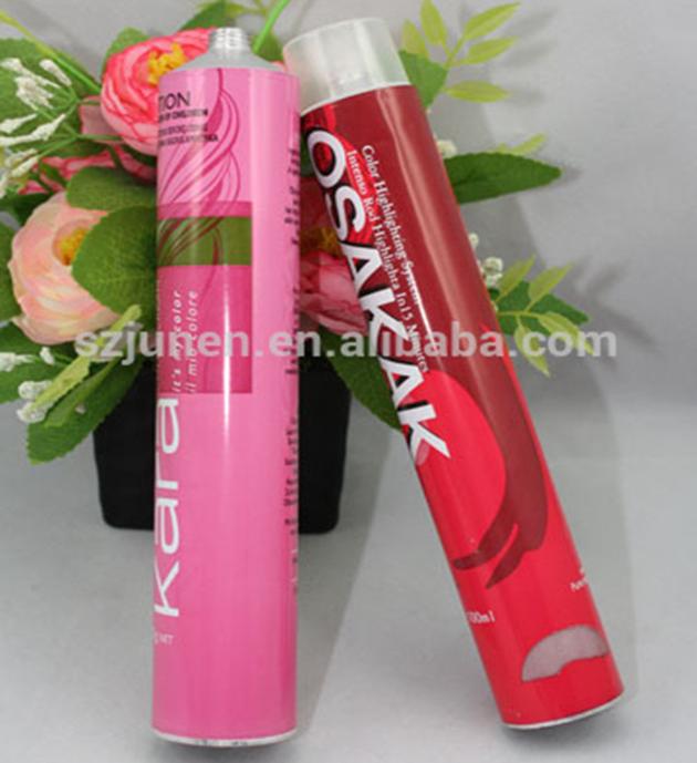 Aluminum Hair Dye Packaging Tube