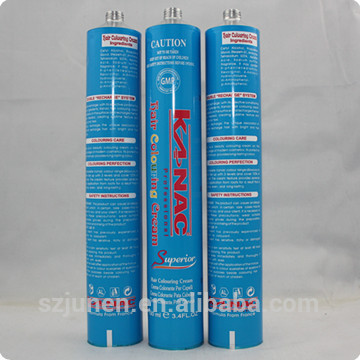 Hair Dye Aluminum Tube For Packaging