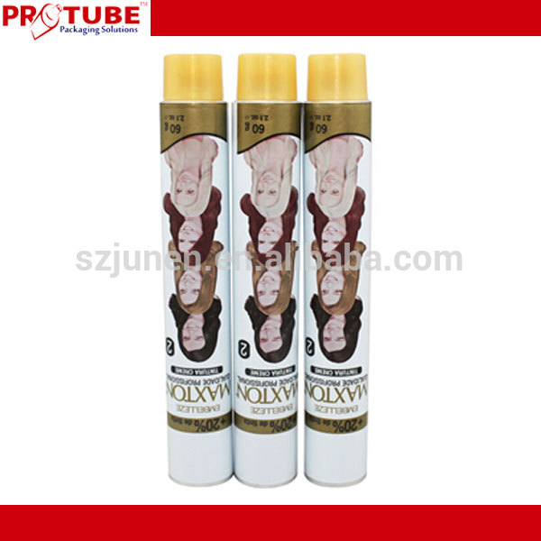 Aluminum Soft Hair Dye Packing Tube