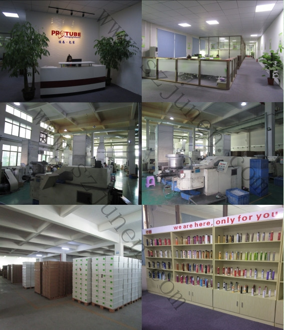 Offset Printing Aluminum Hair Dye Tube