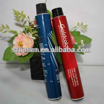 Customised Hair Color Soft Aluminum Tube