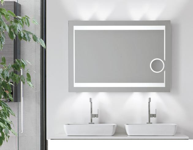 China Manufacturer LED Lighted Bathroom Backlit Mirror
