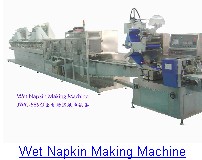 Wet Napkin Making Machine