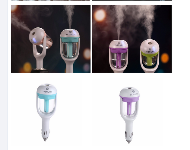 Factory supply 50ml color change usb mini warm mist aroma essential oil diffuser