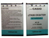 Digital Camera Battery for Casio NP-20