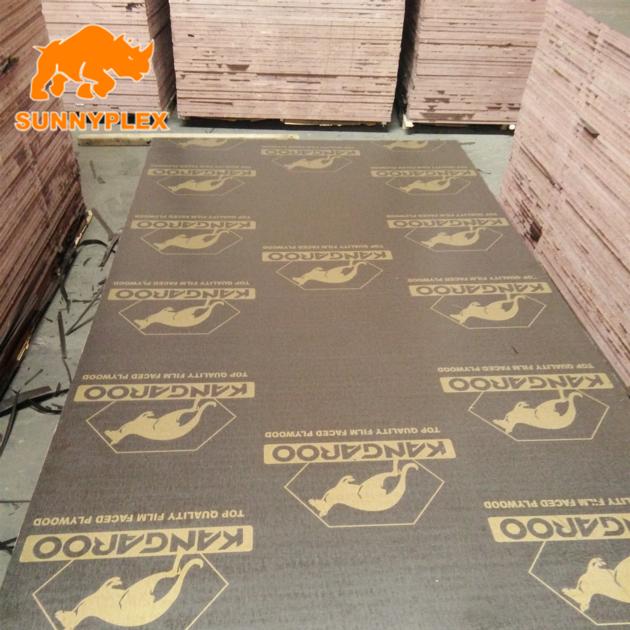 18mm marine plywood, film faced plywood, construction plywood