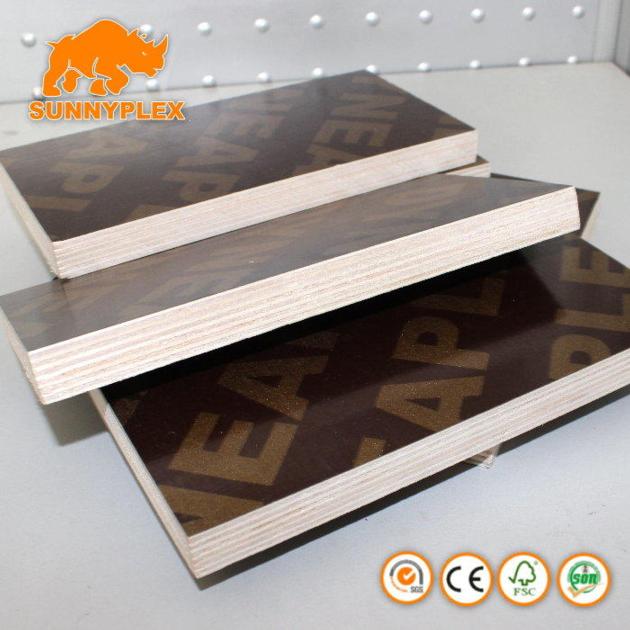 Melamine Glue Brown Color Film Faced