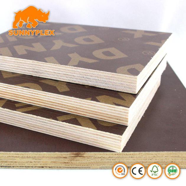 China Factory Shuttering Film Faced Plywood