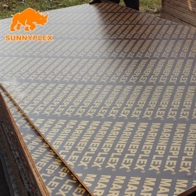 high quaity shuttering film faced plywood for construction