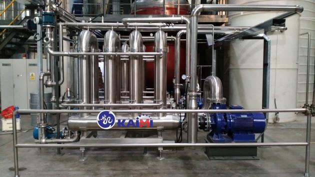 Membrane equipment for filtration in production or wastewater treatment