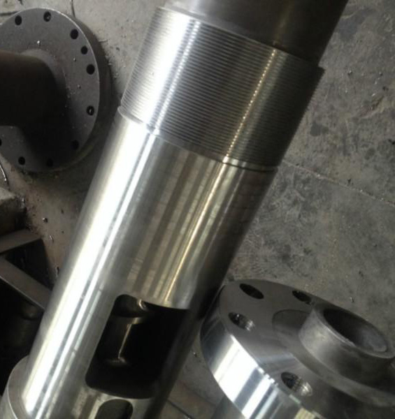 Bimetallic Screw Barrel For Pelletizing Machine