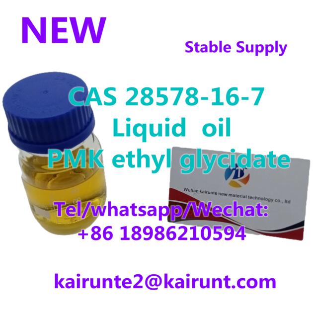 Spot goods CAS 28578-16-7 PMK ethyl glycidate Oil With Safe Shipment