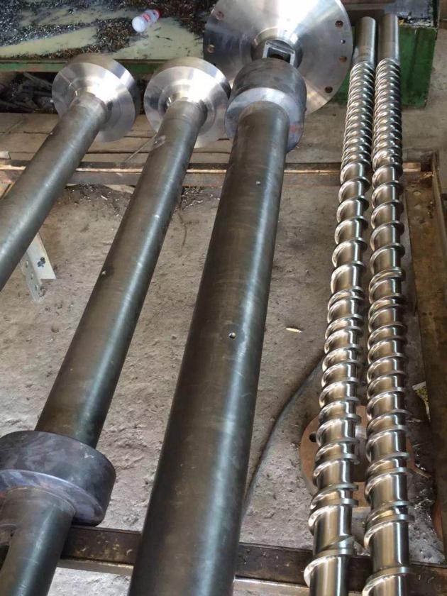 Bimetallic Screw Barrel For Pelletizing Machine