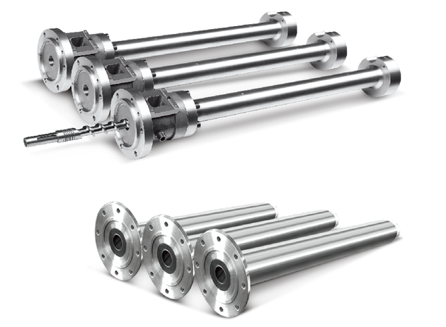 Screw And Barrel For Injection Extrusion