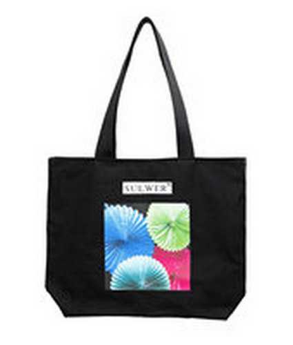 Fashion Canvas Bag With Chinese Painting