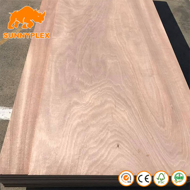 Commercial Okoume Face Poplar Core Plywood