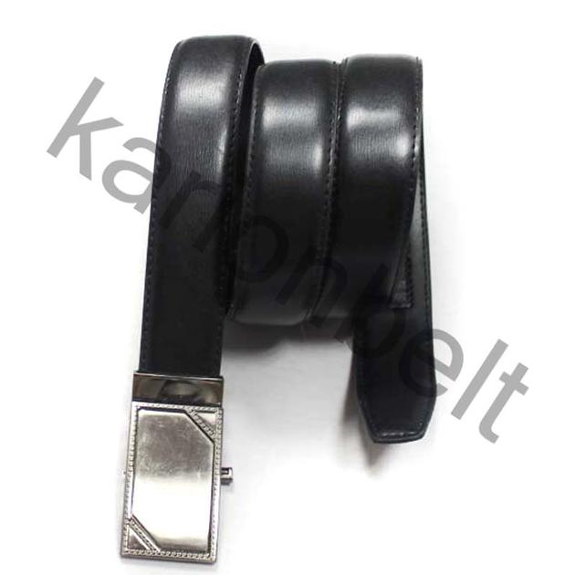 35 14112Formal Leather Belt Automatic Buckle