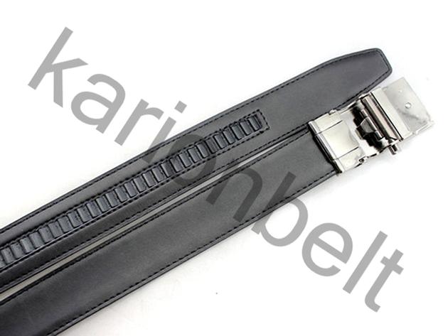 35 14112Formal Leather Belt Automatic Buckle