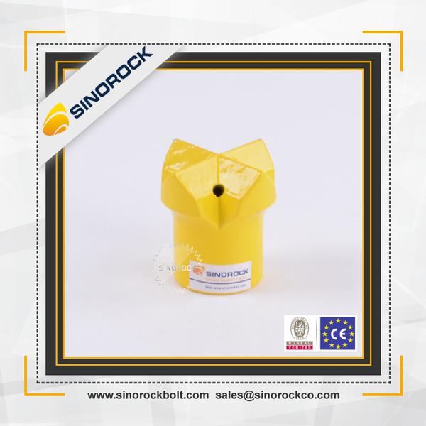 SINOROCK self drilling hollow cross rock drill bit