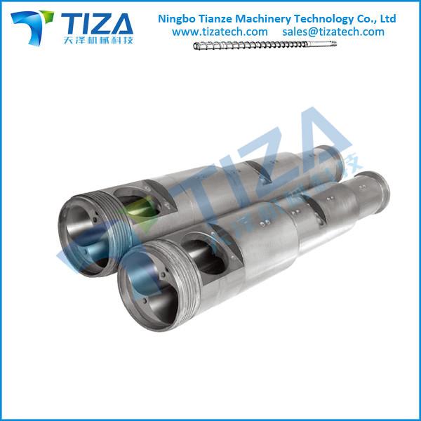 Bimetallic Twin Screws And Barrel For
