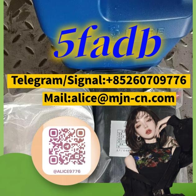 CAS 1715016-75-3 5F-ADB	telegram/Signal/line:+85260709776