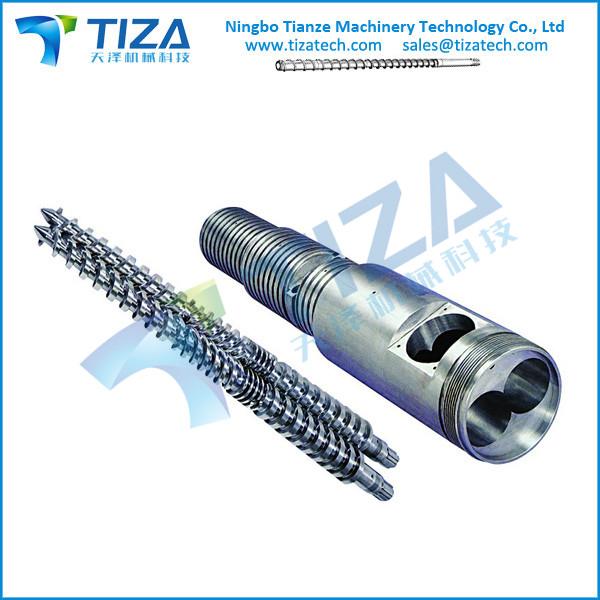 Bimetallic Twin Screws And Barrel For