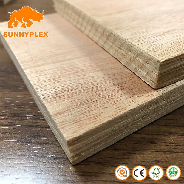 Commercial Plywood Bintangor Faced Plywood For