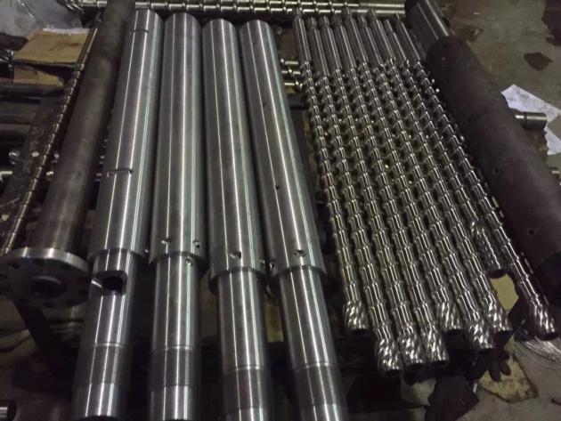 Bimetallic Screw Barrel For Pelletizing Machine