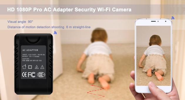 HD 1080P Pro AC Adapter Security