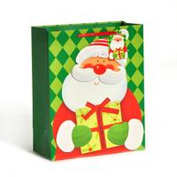 Cartoon Santa Claus Christmas bagKR226-1L