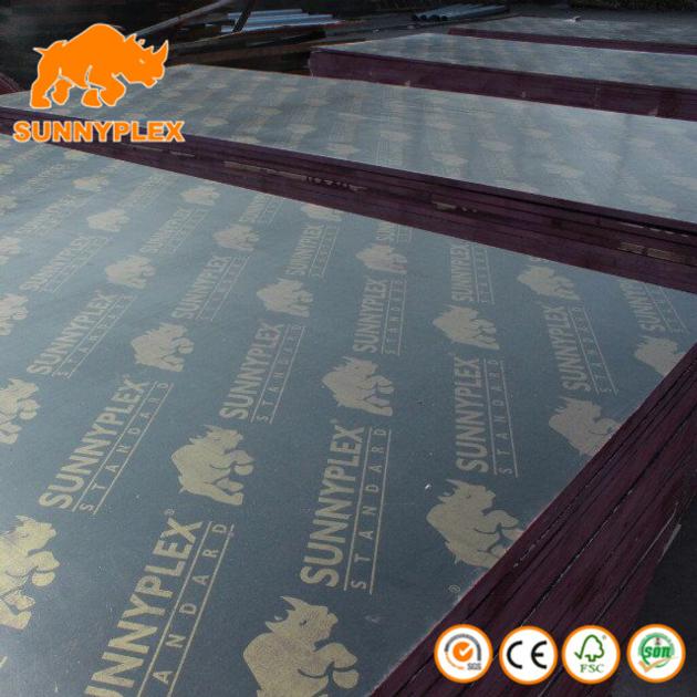 Recycle Use Film Faced Shuttering Plywood