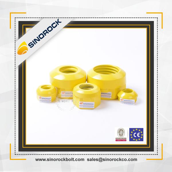 Self drilling anchor bolt nut