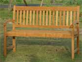 5 Foot Bench Wilmington Mode Classic Chippendale
