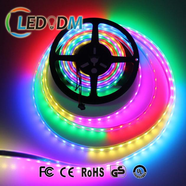 5050 strip 5v multi-color WS2812 SK6812 magic led strip light